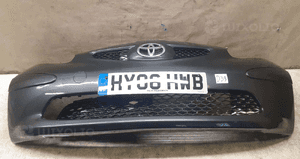 Zderzak przód przedni toyota aygo 1G3 szary 1