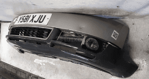 Zderzak przód przedni audi A4 B6 LY7H szary halogeny 3