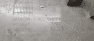 Lampka podsufitki oświetlenie kabiny wyświetlacz Opel Vivaro B 93450664 739483145R 248804435R 7