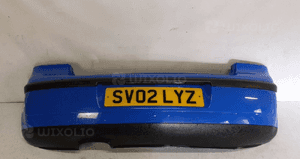 Zderzak tył tylny do volkswagen vw polo 9N LA5M niebieski 1