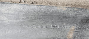 Listwa progowa prawa Mercedes CLK W209 A2096900440 8