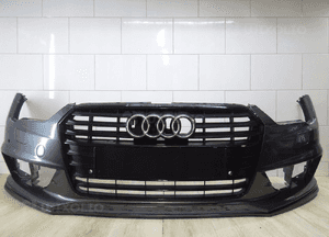 Audi A6 C7 lift s-line zderzak przód przedni 4G8807437AD llu 1