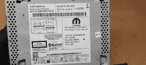 Radio radioodtwarzacz KOD NAVI nawigacja Fiat 250 FL VP2 ECE Citroen Jumper Ducato III Boxer 5
