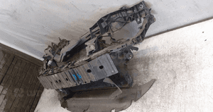 Pas przedni ford focus MK.2 2 ii lift fl 1.6 1.8 2.0 benzyna wzmocnienie czołowe 5