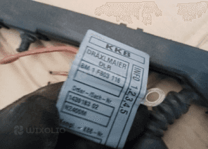 Wiązka instalacja silnika BMW E39 2.5i 7503592 7503591 1439189 6