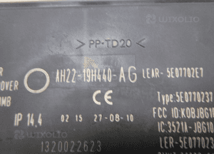 JAGUAR XJ X351 MODUŁ STEROWNIK KOMFORTU KEYLESS 5