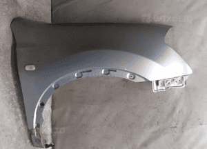 * NISSAN QASHQAI J10 PRZEDLIFT BŁOTNIK PRZÓD PRZEDNI PRAWY KY0 SREBRNY 1
