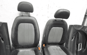 Fotele siedzenia półskóra grzane opel antara 8