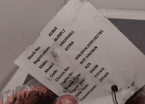 ROZRUSZNIK OPEL COMBO B ASTRA H  2007 1.7 DIESEL 8980147430 ORYGINAŁ WYSYŁKA! 6