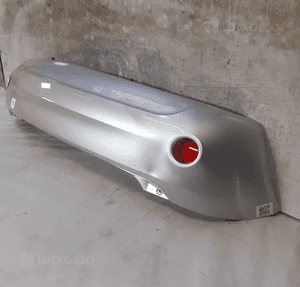 Zderzak tył tylny ford fiesta MK.6 6 vi lift fl  62 srebrny 4