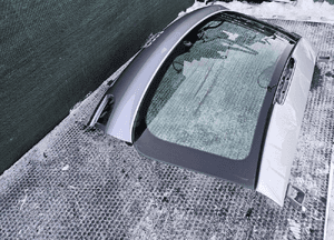 Klapa Bagaznika Szyba Srebrna Szara Audi A3 8P Sportback 5 D Drzwi 29
