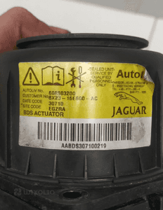 Jaguar xj X351 xf X250 nabój ładunek maski ochrona pieszego airbag poduszka powietrzna oryginał 7