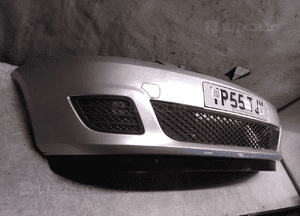 Zderzak przód przedni ford fiesta MK.6 6 vi lift fl 62 srebrny 2