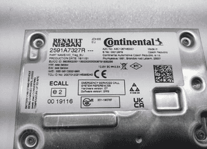 Moduł sterownik nawigacji renault clio iv 2591A7327R 2019-2024 4