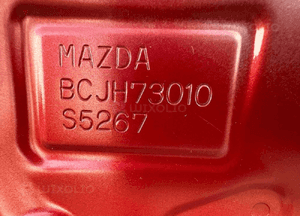Drzwi tyl tylne lewe mazda 3 iii bp bc sedan 2019- bardzo ladne 7