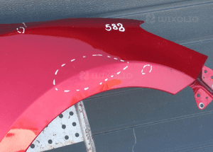Błotnik przedni przód prawy mazda 2 ii 2014- 8