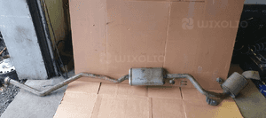 Tłumik środkowy końcowy wydech rura BMW I E81 E87 2.0D 7791919 7791927 1