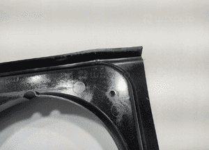 Ramka osłona maskownica lampy lewa land rover defender DHH100790 1999-2014 8