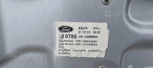 Mechanizm podnośnik szyby lewy przód Ford Focus MK2 Lift 5