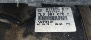 Podstawa mocowanie fotela siedzenia pasażera prawy przód VW Touareg 7L0881678D 4