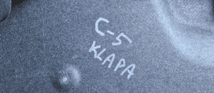 Osłona tapicerka klapy bagażnika Citroen C5 III Sedan 96555004ZD 5
