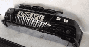 Zderzak przód przedni opel vectra c lift fl halogeny Z20R czarny 3