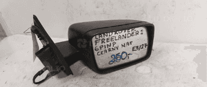 Lusterko elektryczne land rover freelander prawe 6PIN czarny mat 1