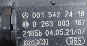 Czujnik parkowania cofania pdc mercedes slk ii W171 0015427418 0263003167 7