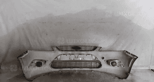 Zderzak przód przedni do ford focus MK2 ii lift fl grill halogeny F3 czarny 5