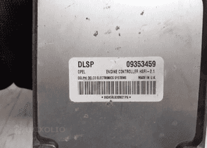 KOMPUTER STEROWNIK IMMOBILIZER OPEL ASTRA II G 1.4 16V 09353459 ORYGINAŁ WYSYŁKA! 3