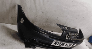 Zderzak przód przedni renault clio 2 ii czarny NV676 3