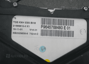 Licznik zegar Peugeot 307 9645768480 2