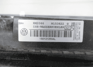 Chłodnica wody wentylator vw up skoda mi seat citigo 1.0 mpi 60KM 4
