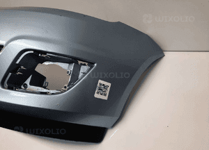 Zderzak przód przedni ford fiesta MK.6 6 vi lift fl J4 błękitny halogeny 4