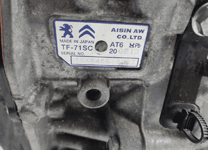 Skrzynia biegów automatyczna peugeot 208 i 1.2 thp 20GE13 97.270 km 2012-19 7