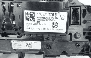 VW T-ROC 2017- VIRTUAL COCKPIT ZEGAR LICZNIK 17A920320B 5