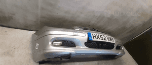 Zderzak przód przedni mercedes benz W203 coupe c klasa 744 srebrny halogeny 4