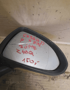 Lusterko prawe 5 pin opel corsa d Z40Q żółte 2