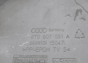 AUDI A5 S5 OSŁONA PASA PRZEDNIEGO 8T0807081A 10