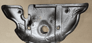 Peugeot 207 307 Citroen C4 1.4 1.6 16V oslona kolektora termiczna 96363211 12