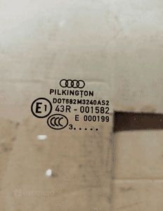 Szyba drzwi prawy przód przednia prawy Audi A3 8P 3D 03r AS2 5