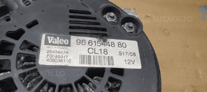 Alternator prądnica Citroen C5 2.0 HDI 9661544880 6