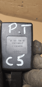 Zapinka pasa tył tylna Citroen C5 III 96561758XT 5