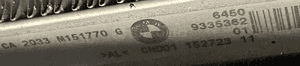 Chlodnice komplet bmw 1 F20 N47 116D org fv 8