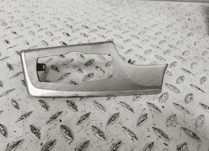 BMW F10 F11 RAMKA LISTWA KONSOLI ŚWIATEŁ 9166644 KARBONOWA 1