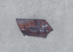 MERCEDES CL 215 skóra   konsola deska kokpit jasna szara 2