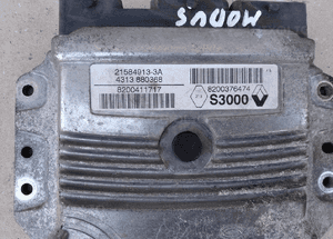 Renault Modus Clio 1.6 16V komputer sterownik silnika S3000 8200376474 1