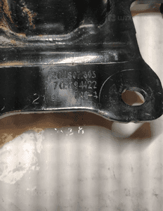 Volkswagen vw polo vi 2G polo belka wzmocnienie zderzak tył tylne 7