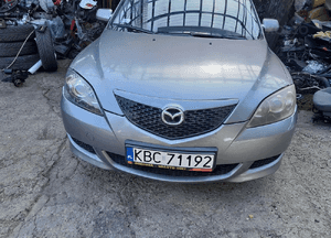 Mazda 3 03-09 BK HB Maska zderzak pas atrapa w kolor 29Y 1