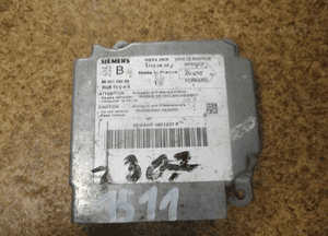 Moduł sensor air bag peugeot 307 9650109280 1